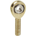 QA1 A Series Endura Rod End - Male/Left Hand - .625in Bore x 3/4-16 w/Stud - Red Aluminum