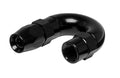 Vibrant -3AN 180 Degree High Flow Hose End Fitting for PTFE Lined Hose - Aluminum