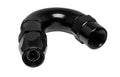 Vibrant -3AN 150 Degree High Flow Hose End Fitting for PTFE Lined Hose