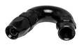Vibrant -3AN 150 Degree High Flow Hose End Fitting for PTFE Lined Hose