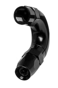 Vibrant -3AN 150 Degree High Flow Hose End Fitting for PTFE Lined Hose