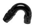 Vibrant -3AN 150 Degree High Flow Hose End Fitting for PTFE Lined Hose