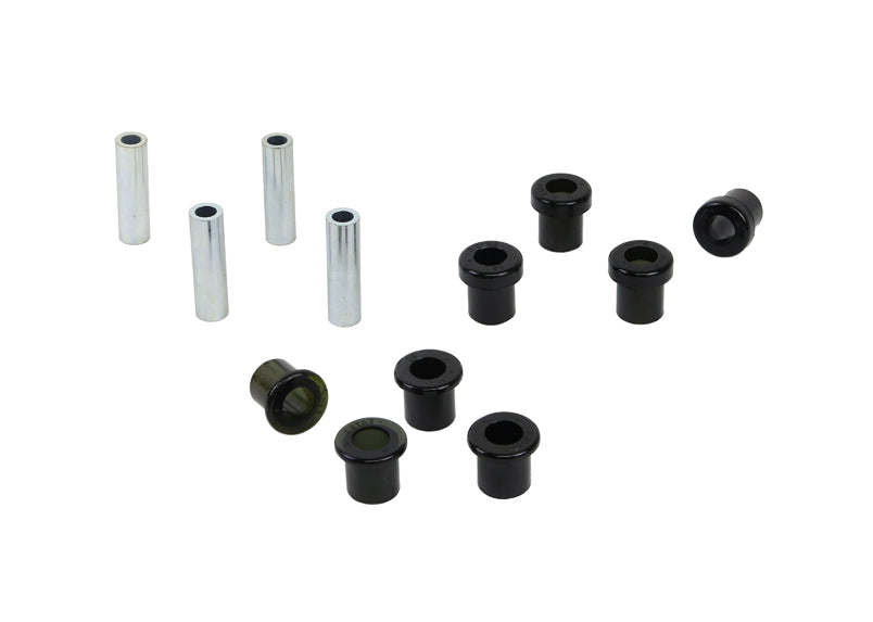 Control arm - lower inner and outer bushing 8 Bushings 4 Tubes Grease