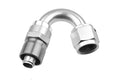 06 AN 150 DEGREE CRIMP STYLE HOSE END CLEAR