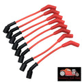 8.5mm Red Ign Wire Set 135 Degree Boots