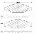 C-TEK Ceramic Brake Pads