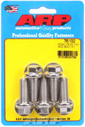 ARP M12 x 1.75 x 30 Hex Black SS Bolts (5/pkg)