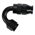 DeatschWerks 6AN Female Flare Swivel (Incl Ferule/Olive) 150-degree Hose End PTFE