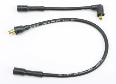 Moroso 86-03 Harley-Davidson XL (Except XL 1200S) Ultra 40 Wire Set - Black