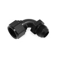 -8 AN 90 DEG MALE BRAZE ADAPTER BLACK
