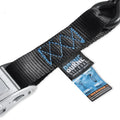 Borne Off-Road Cam Buckle Tie-Down Kit (2-Pack) Black