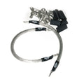 NAMZ Battery Cables 15in. Clear (1/4in. & 5/16in. Lugs) - Pair
