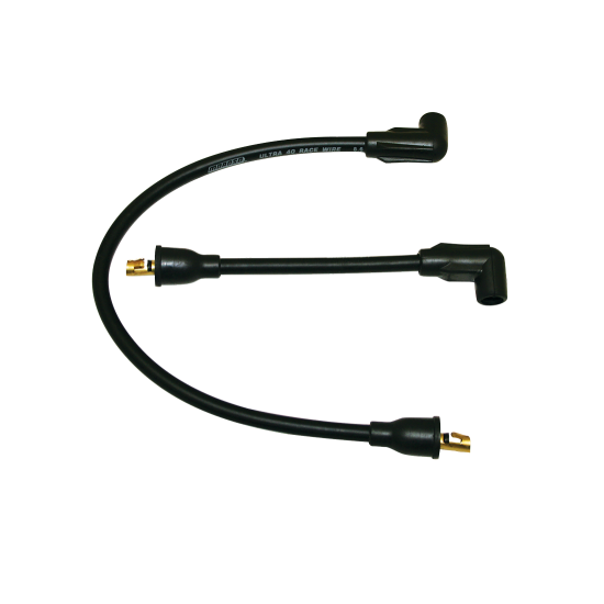 Moroso 80-84 H-D FL / 84-99 H-D FXST/FLST / 91-98 H-D FXD Ultra 40 Wire Set - Black