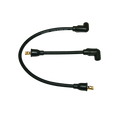 Moroso 80-84 H-D FL / 84-99 H-D FXST/FLST / 91-98 H-D FXD Ultra 40 Wire Set - Black