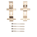 DFC 17-25 Alfa Romeo STELVIO Front Premium Hardware Kit