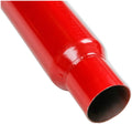 Red Hots Glasspack Glasspack Muffler Slip-Fit 2.250 Inch Inlet 2.250 Inch Outlet Muffler Body Is 18 Inch Long And Has A Overall Length Of 24 Inch FlowTech