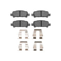 R1 98-09 Subaru Outback Rear Semi Met Brake Pads and Hardware Kit