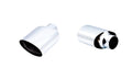 3IN INLET/OVAL (3INX5.5IN) DOUBLE ANGLE CUT SINGLE WALL RHS SS TIP NO APPLICATI