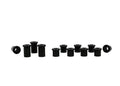 LEAF SPRING AND SHACKLE BUSHING KIT FRONT FITS PICKUP 7985