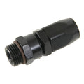 Fragola -8AN Straight x 3/4-16 (8) Hose End - Black