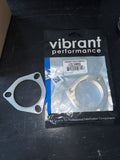 Vibrant Performance - 1485S - 3-bolt Stainless Steel Flange (2.75 in. I.D.) - Single Flange, Retail Packed
