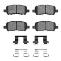 DFC 04-16 Buick Allure Rear 4000 HybriDynamic Brake Pads and Hardware Kit