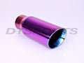 ~(3 lbs. 11X7X4)~ High heat resistant 3 in 8 in dbl. wall angle; i.d. 2 1/4 in PURPLE color (DT-24113A)