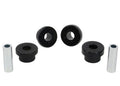 Control arm - lower outer bushing 4 Bushings 2 Tubes Grease