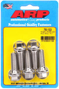 ARP M12 x 1.75 x 35 Hex Black SS Bolts (5/pkg)