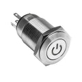 ORACLE Power Symbol On Off Flush Mount LED Switch Switches Blue