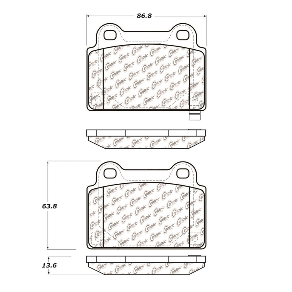 Prem Metallic Brake Pad Shims & Hardware
