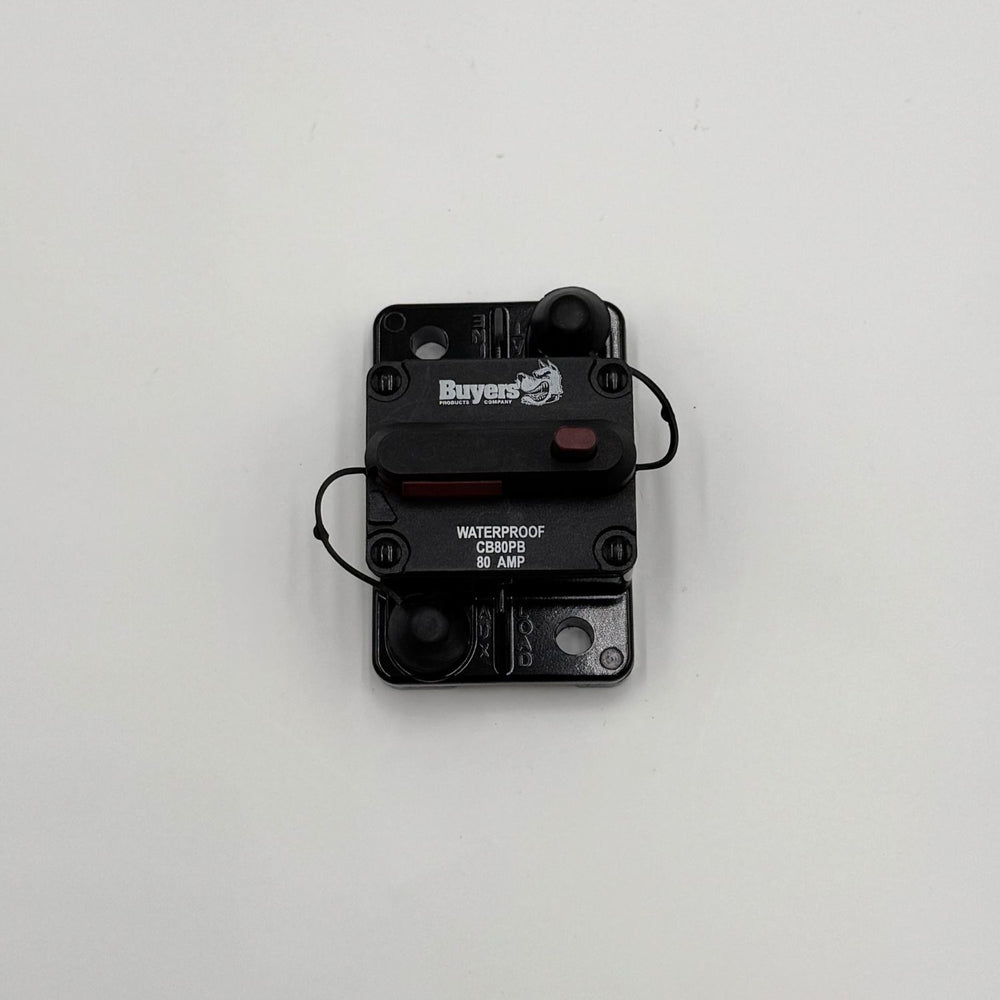 CIRCUIT BREAKER,80 AMP,PUSH-TO-TRIP