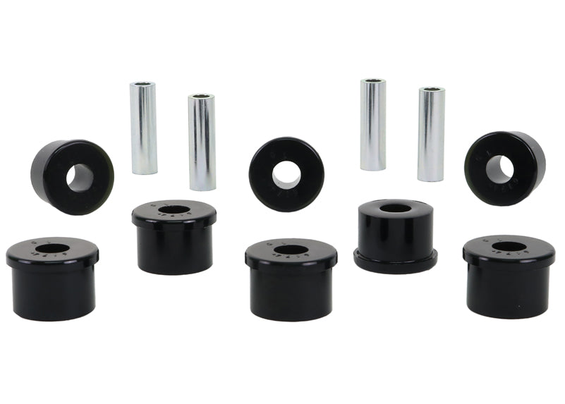 Control arm - upper inner bushing 8 Bushings 4 Tubes Grease