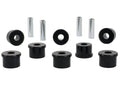 Control arm - upper inner bushing 8 Bushings 4 Tubes Grease
