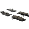 Centric C-TEK 06-10 Jeep Commander Ceramic Rear Brake Pads w/Shims