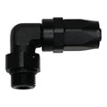 DeatschWerks 8AN ORB Female Swivel 90-Degree Hose End CPE - Anodized DW Titanium