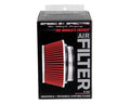 4in Inlet Cone Filter Red 3.5in Long