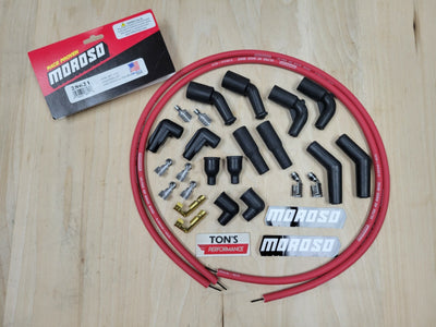 Moroso 78-15 Harley-Davidson Universal Ultra 40 Wire Set - Red