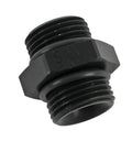 -8AN PORT TO -8AN PORT ADAPTER BLACK