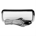 DOME LAMP ASSEMBLY; CHROME BEZEL; 6
