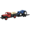 New Ray Toys 1946 Dodge Power Wagon with Farm Tractor/ Scale - 1:32