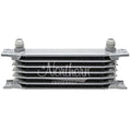 UNIVERSAL 7 PLATE HIGH PERFORMANCE OIL COOLER W/#10 AN FITTINGS