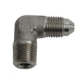 90 DEG. -3 TO 1/8 NPT ADAPTER STAINLESS