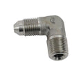 90 DEG. -3 TO 1/8 NPT ADAPTER STAINLESS