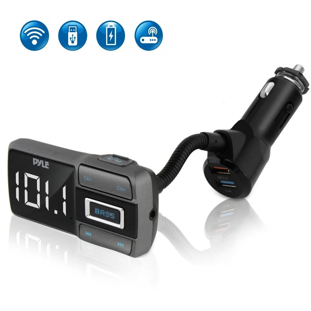 Bluetooth FM TRANS. CHARGER MP3/AUX/USB/Micro SD