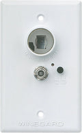 ANTENNA POWER SUPPLY WITH 12VOLT RECEPTACLE WHITE