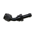 Fragola -6AN 45 Degree EZ Street Hose End Black