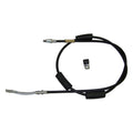 34.25 inch Left Rear Parking Brake Cable for 1997-01 XJ Cherokee w/ Rear Disc Conv. RT Off Road