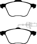 DFC 78-80 Ford Fiesta (USA/Canada) Front 5000 Advanced Semi Metallic Brake Pads and Hardware Kit