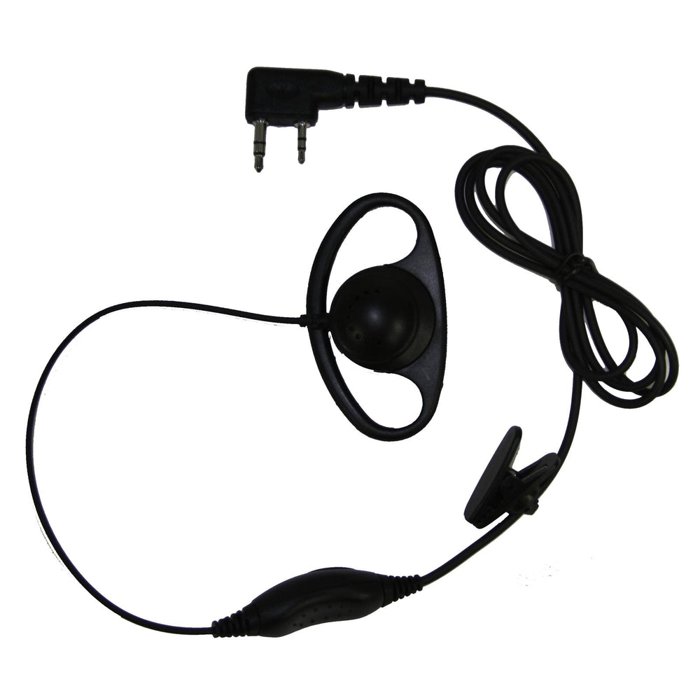 D HOOK EARPHONE W/MIC- K1 COMPATABL